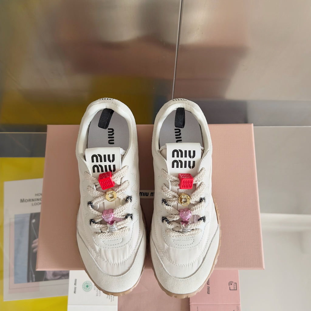 Ivory Tyre Sneakers