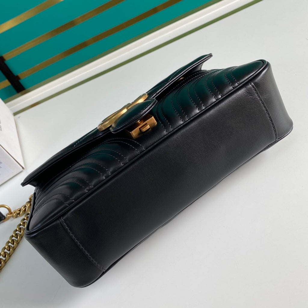 Black GM small shoulder bag