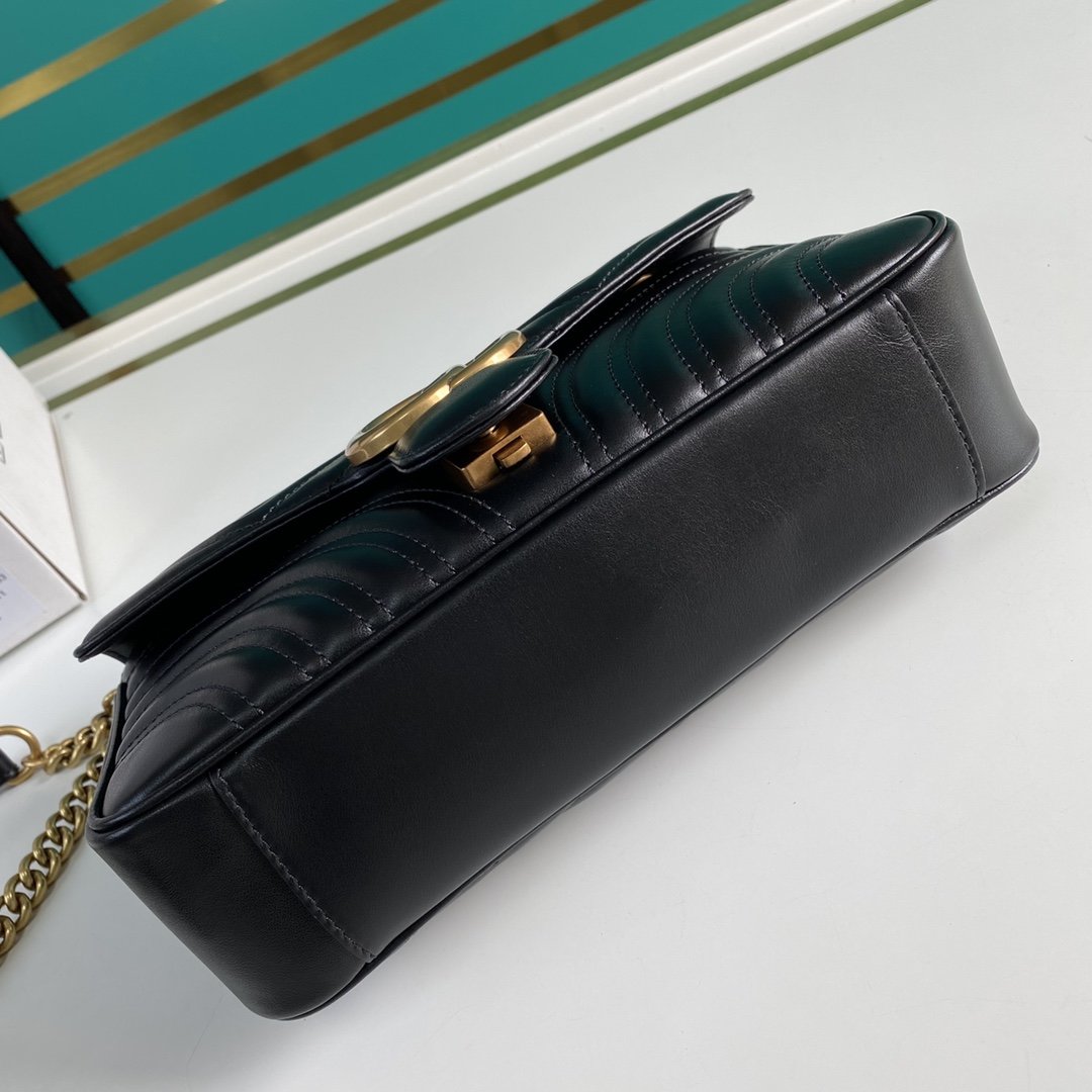 Black GM small shoulder bag