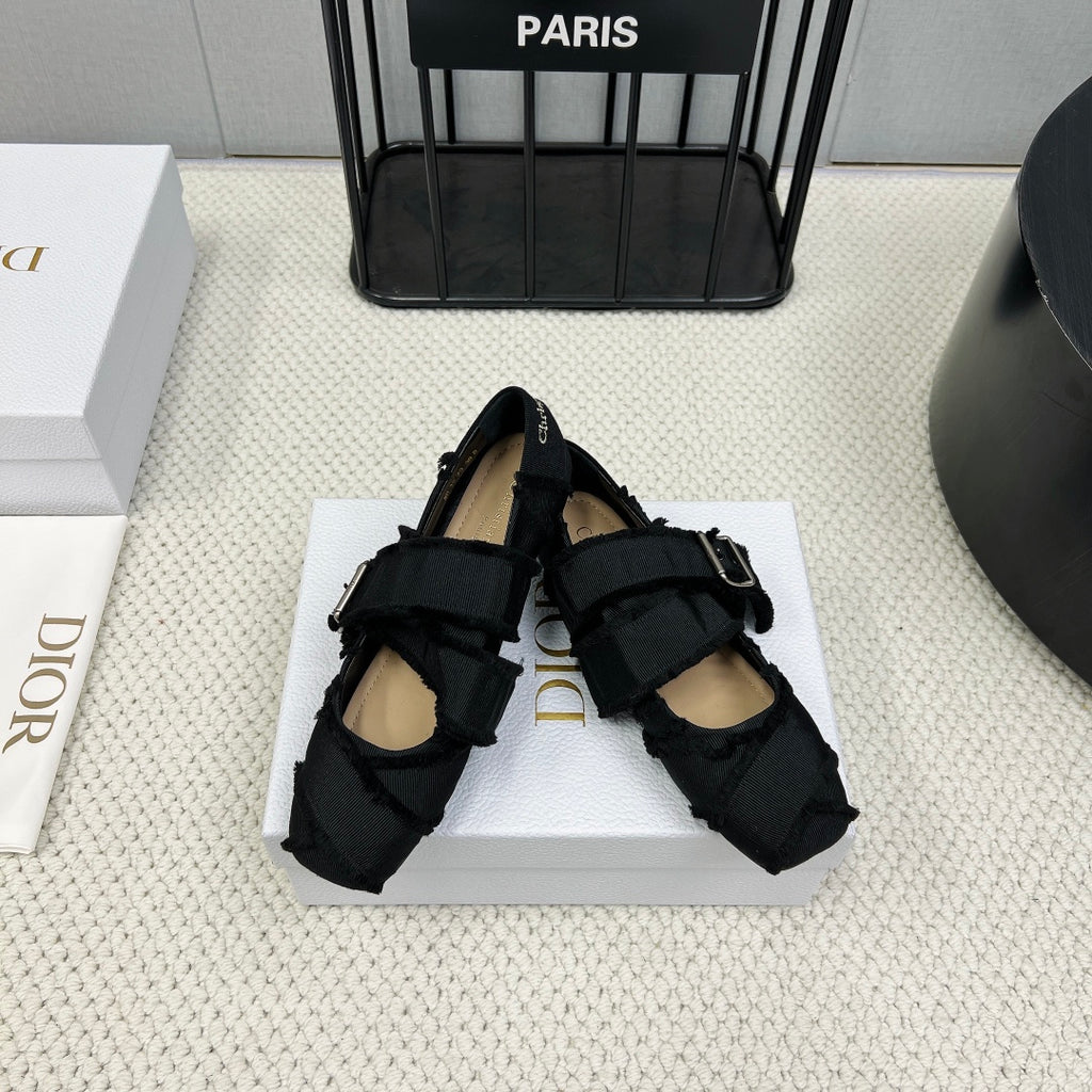 Black Songe Ballet Flat