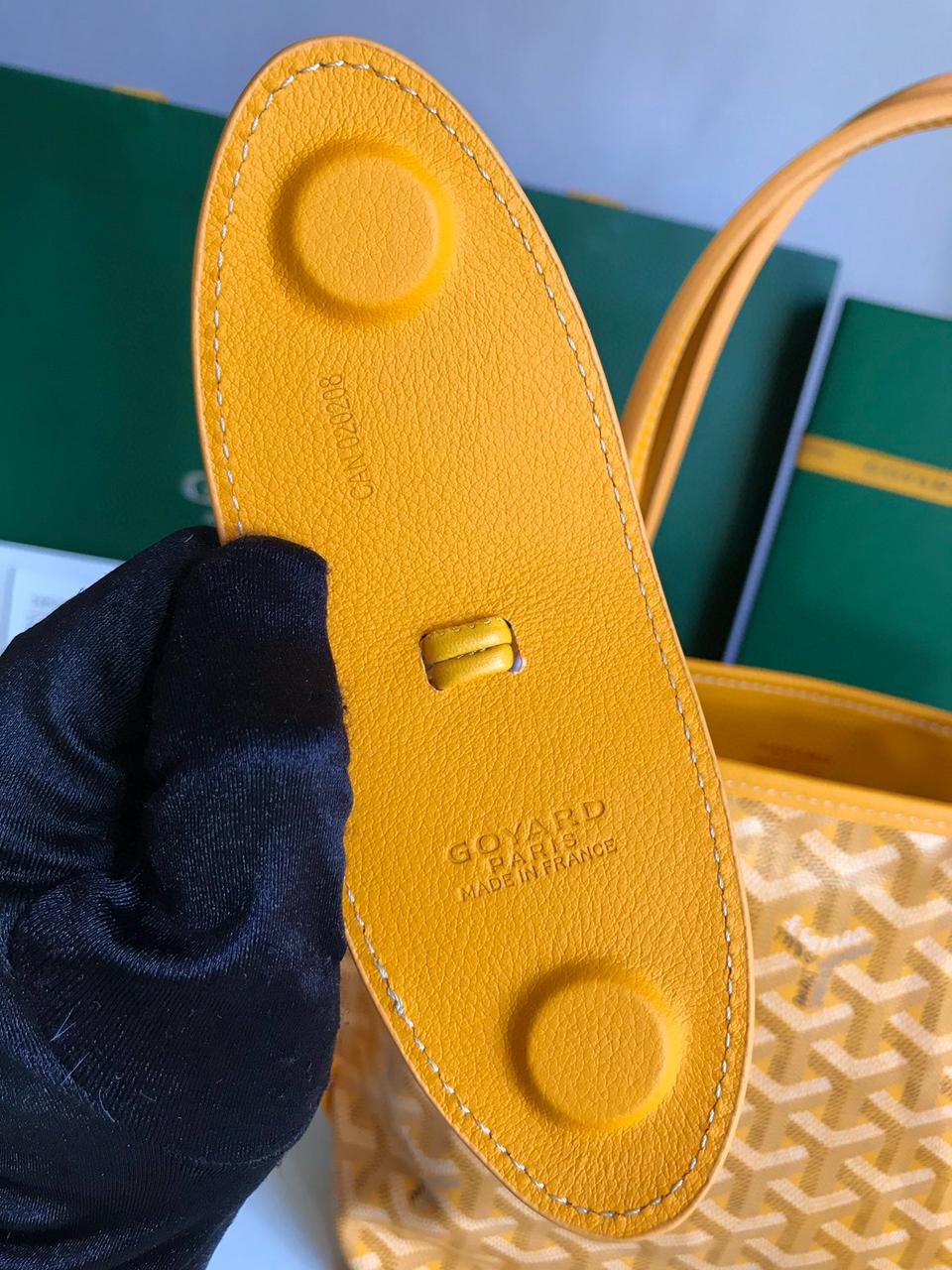 Yellow Anjou Mini Bag