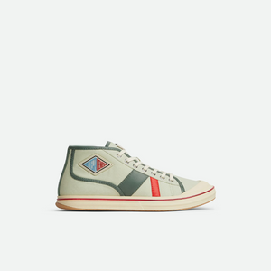 Men's White Jade/Aloe Mid-Top Eliot Sneaker