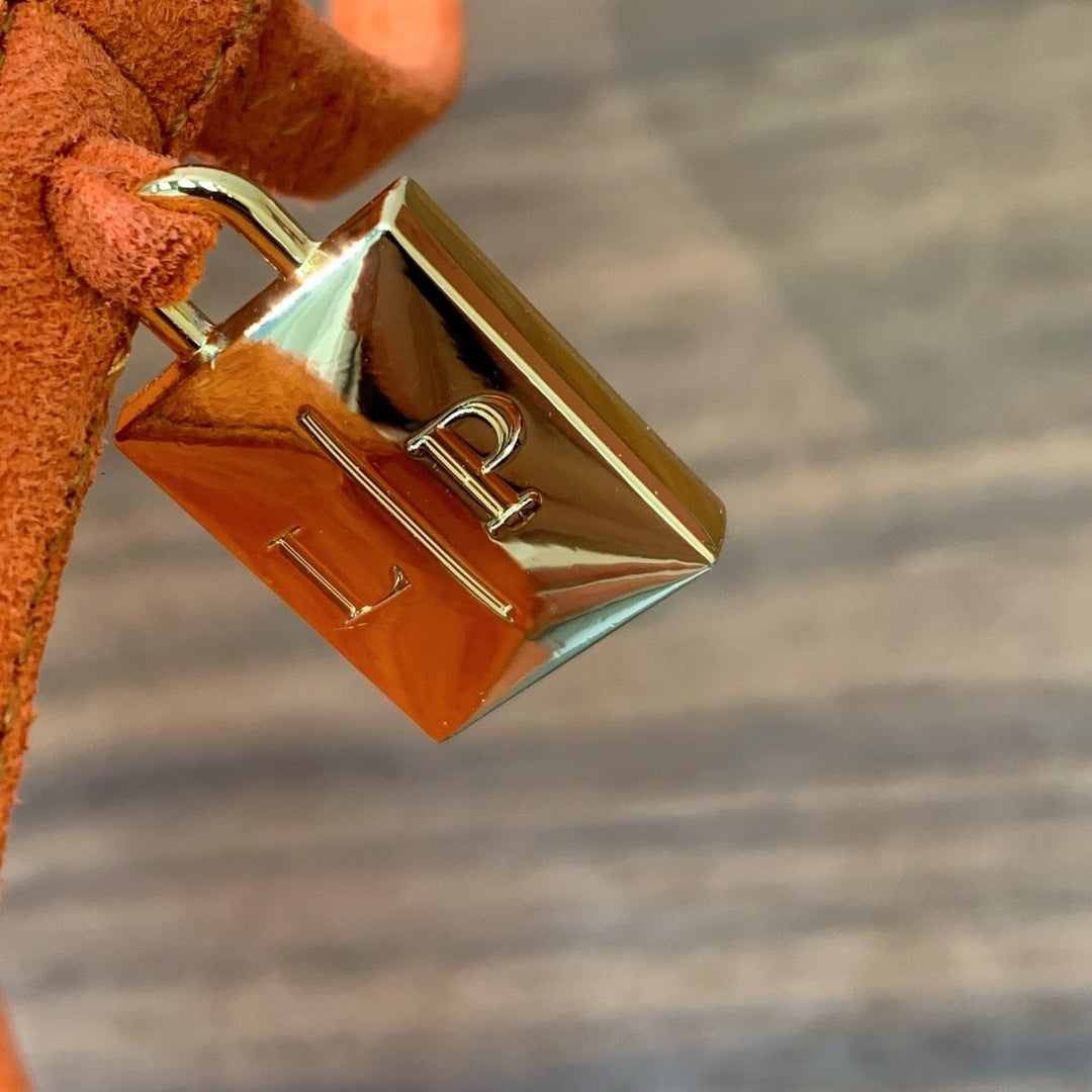 Orange Mindil Sandal