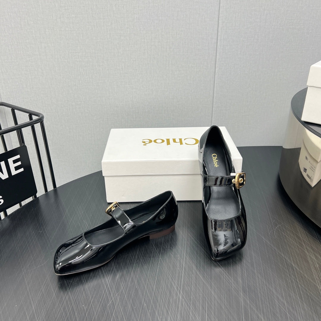 Black Polly Ballerina