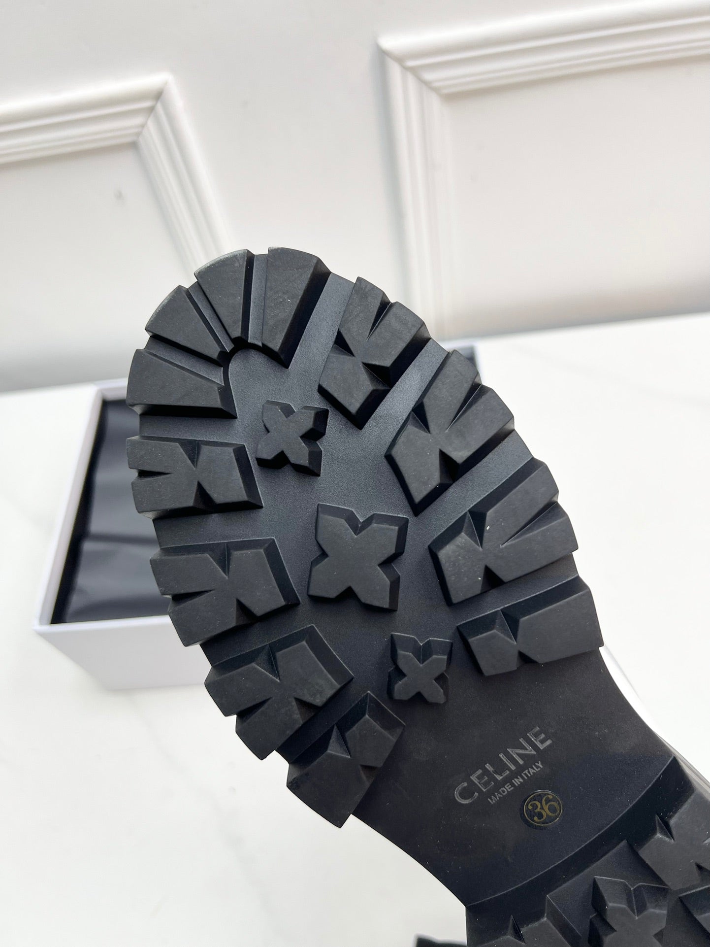 White CM Loafer With Tassels