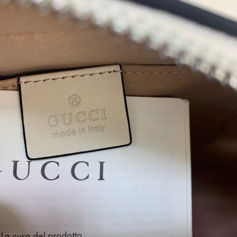 White GM Small Shoulder Bag