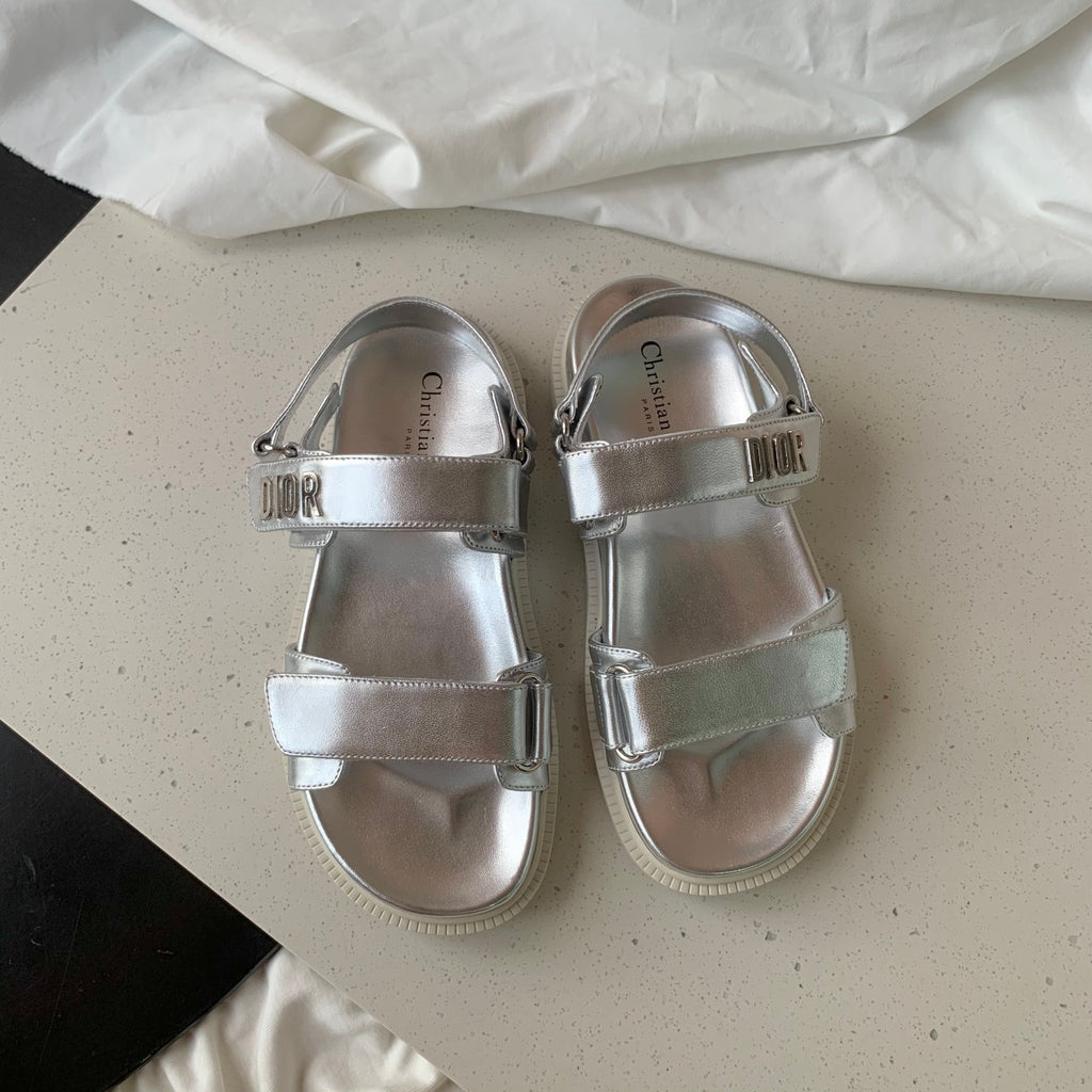 Silver DACT sandal