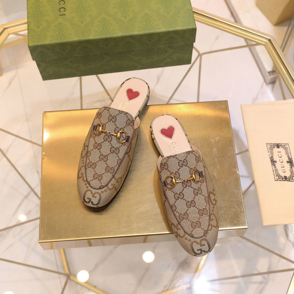 Camel GJ princetown slipper