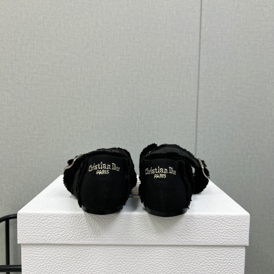 Black Songe Ballet Flat