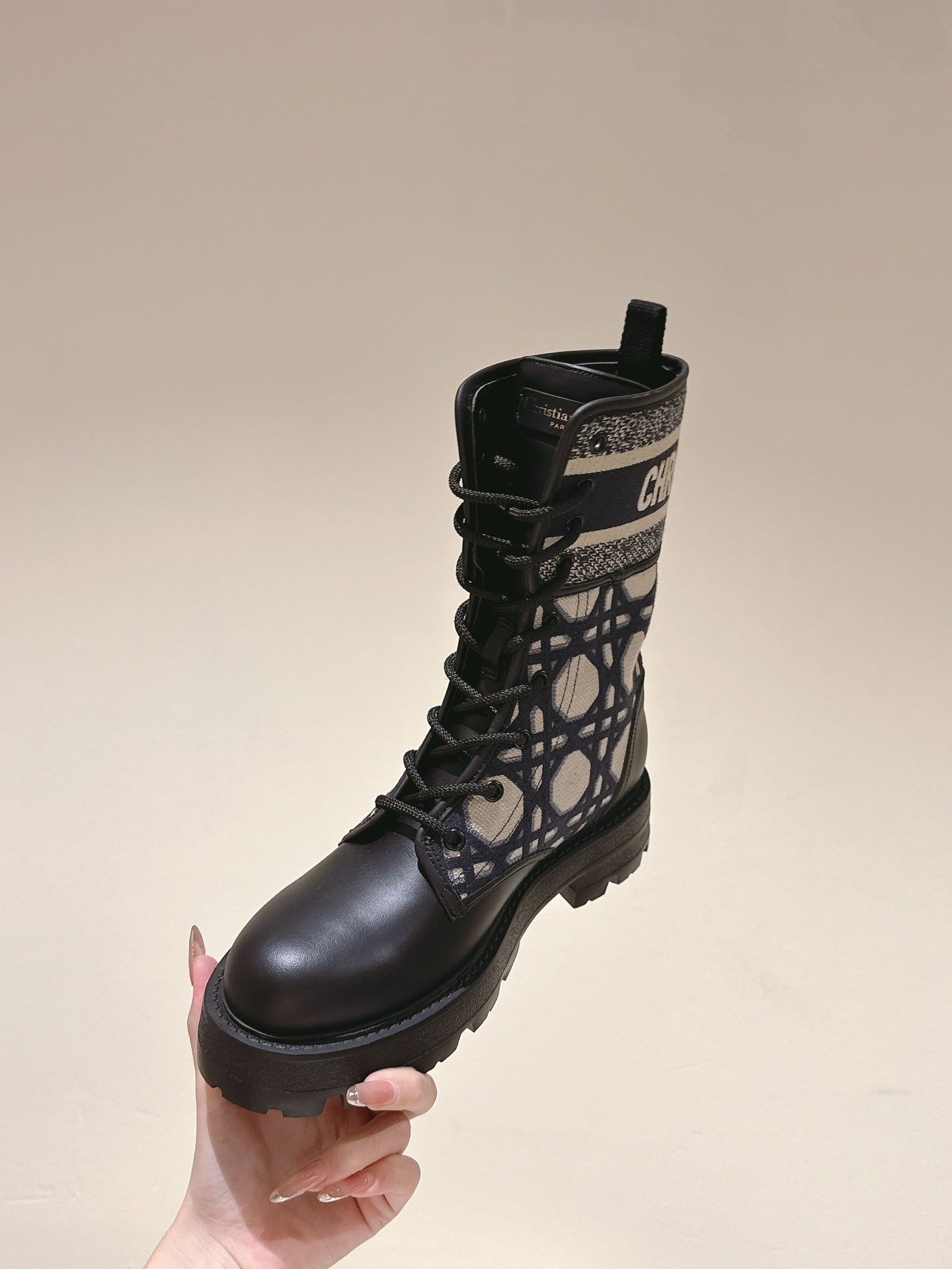 Black & Blue D-Major Ankle Boot