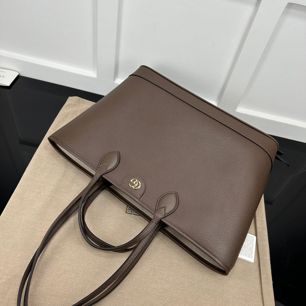 Brown GO Medium Tote Bag