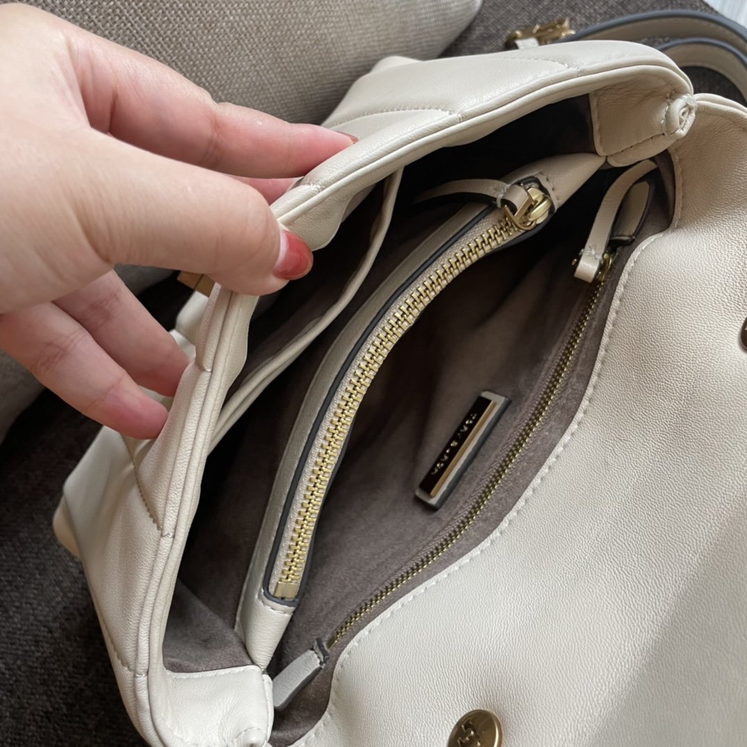 Brie TK quilted small satchel