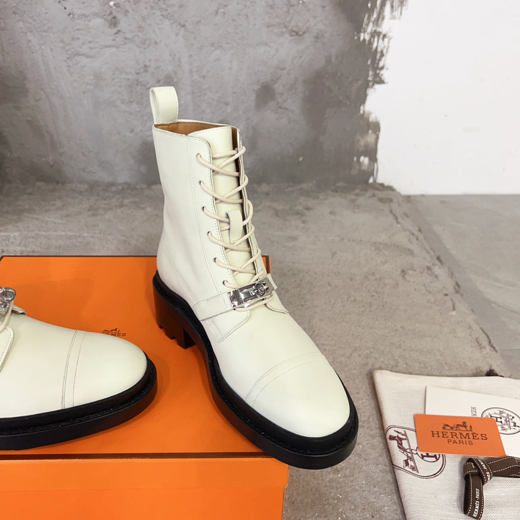 Beige Glaise Funk Ankle Boot