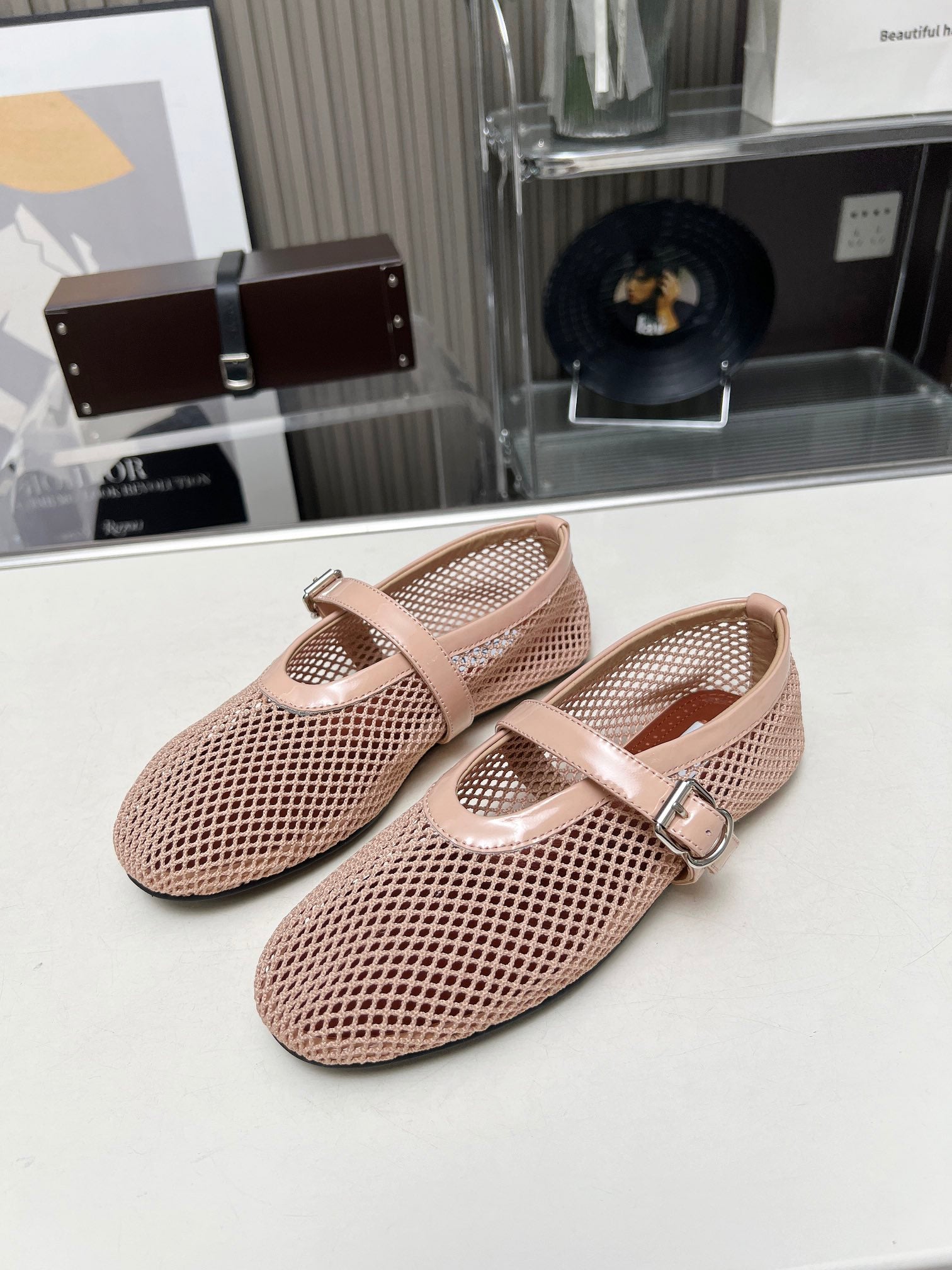 Nude AF Ballet Flats