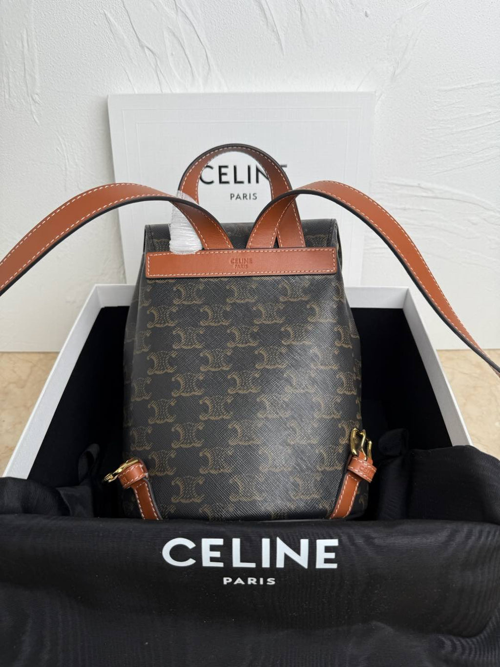 Tan Bonnie Backpackin In Canvas