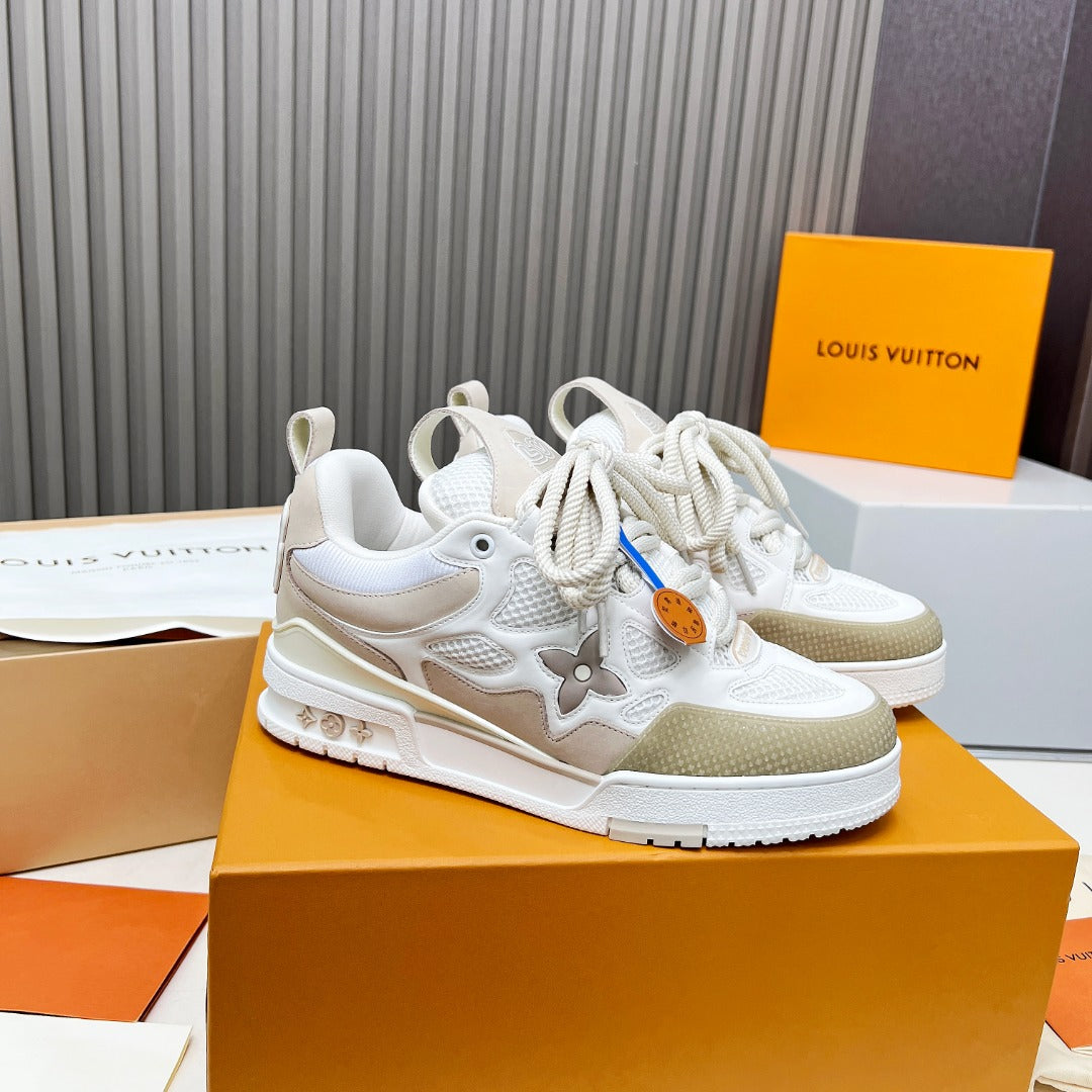 Men's Beige Skate Sneaker