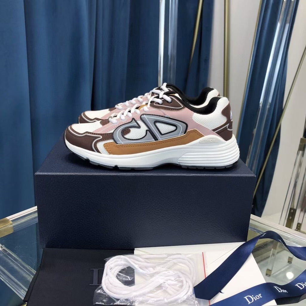 Women's White, brown and beige DB sneaker