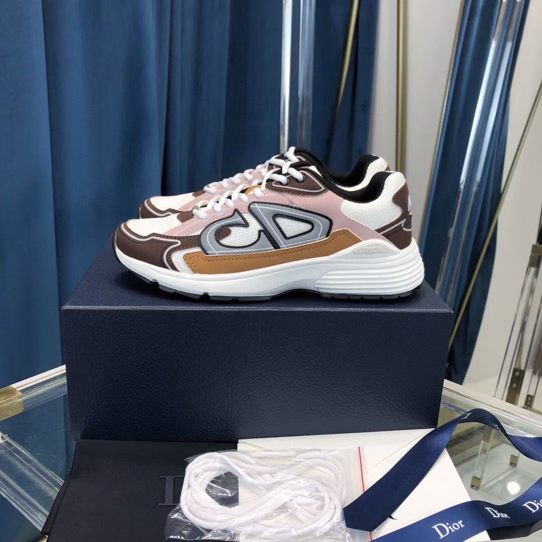 Women's White, brown and beige DB sneaker