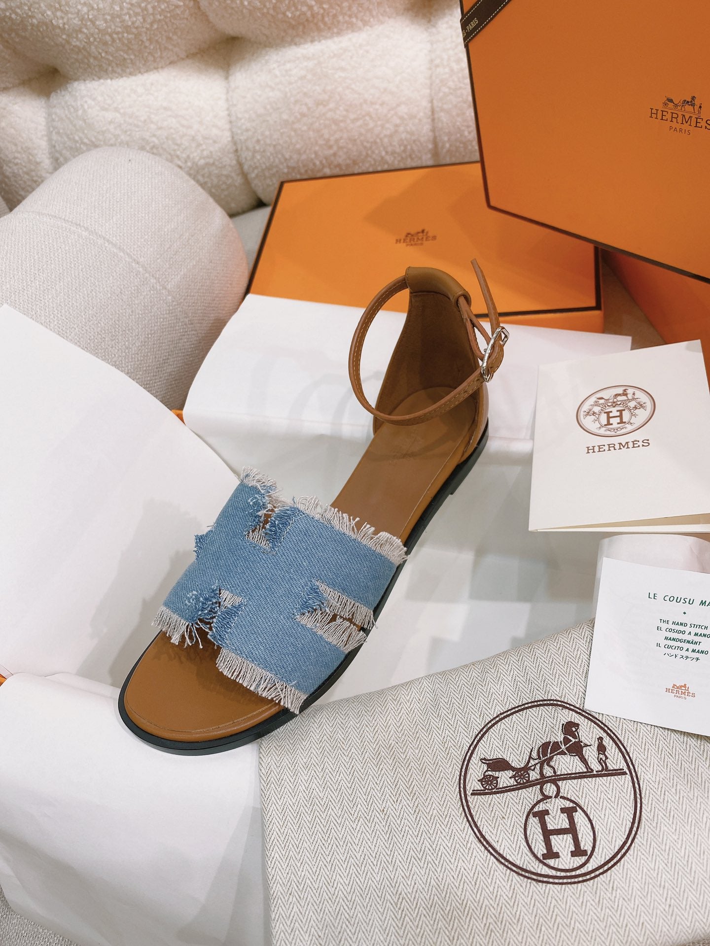 Bleu Clair / Nature HS Sandal