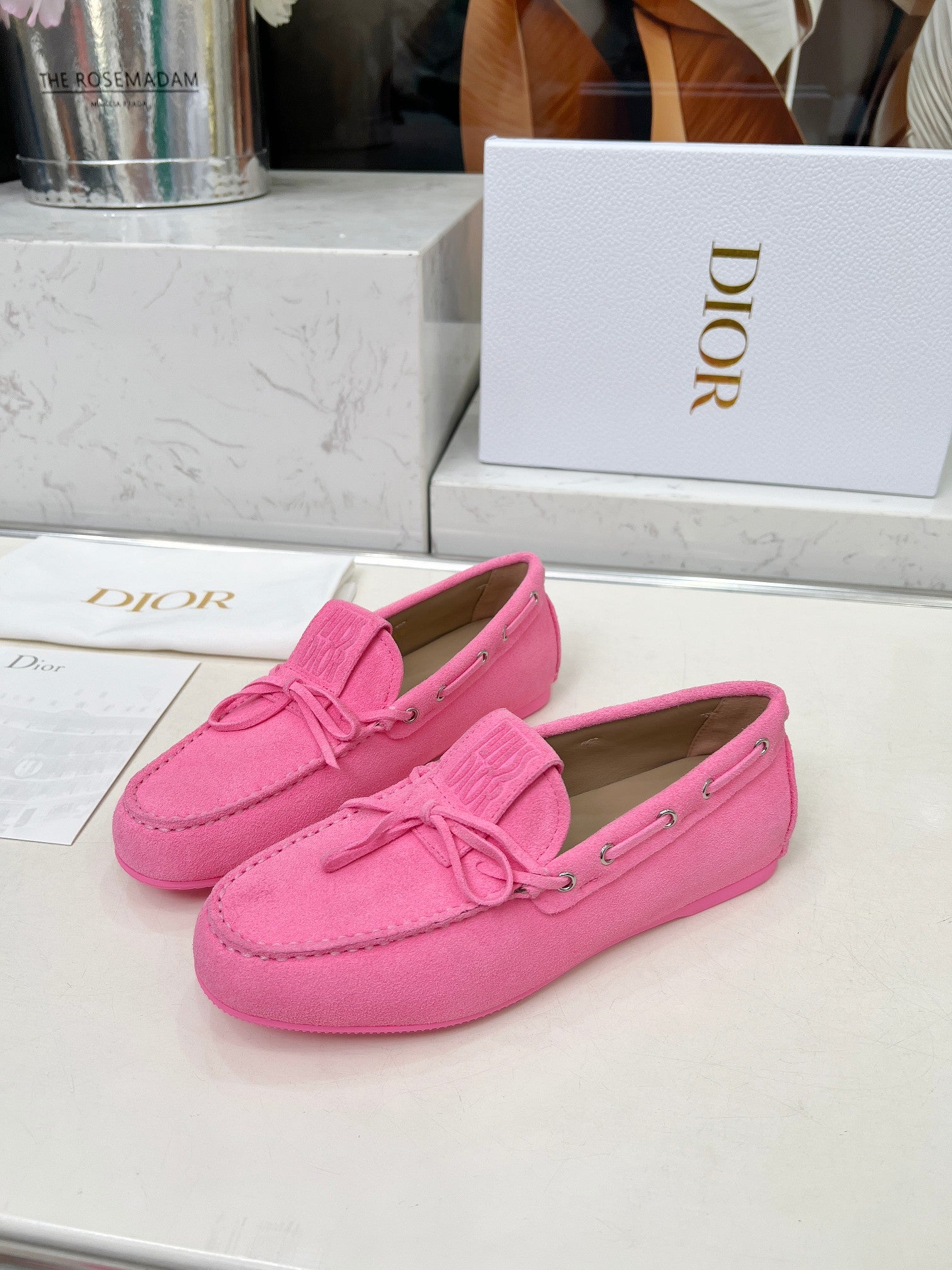 Fluorescent Pink Miss D Street Loafer