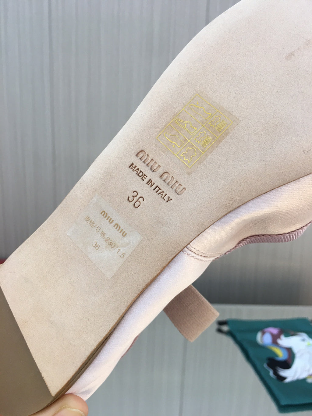 Orchid Pink M Satin ballerinas