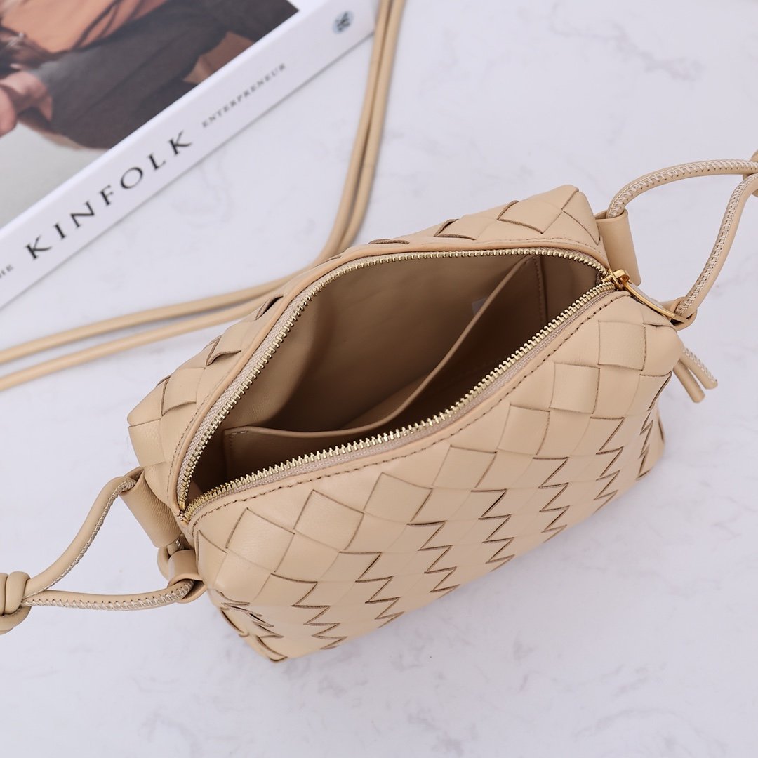 Almond LC cross-body mini bag