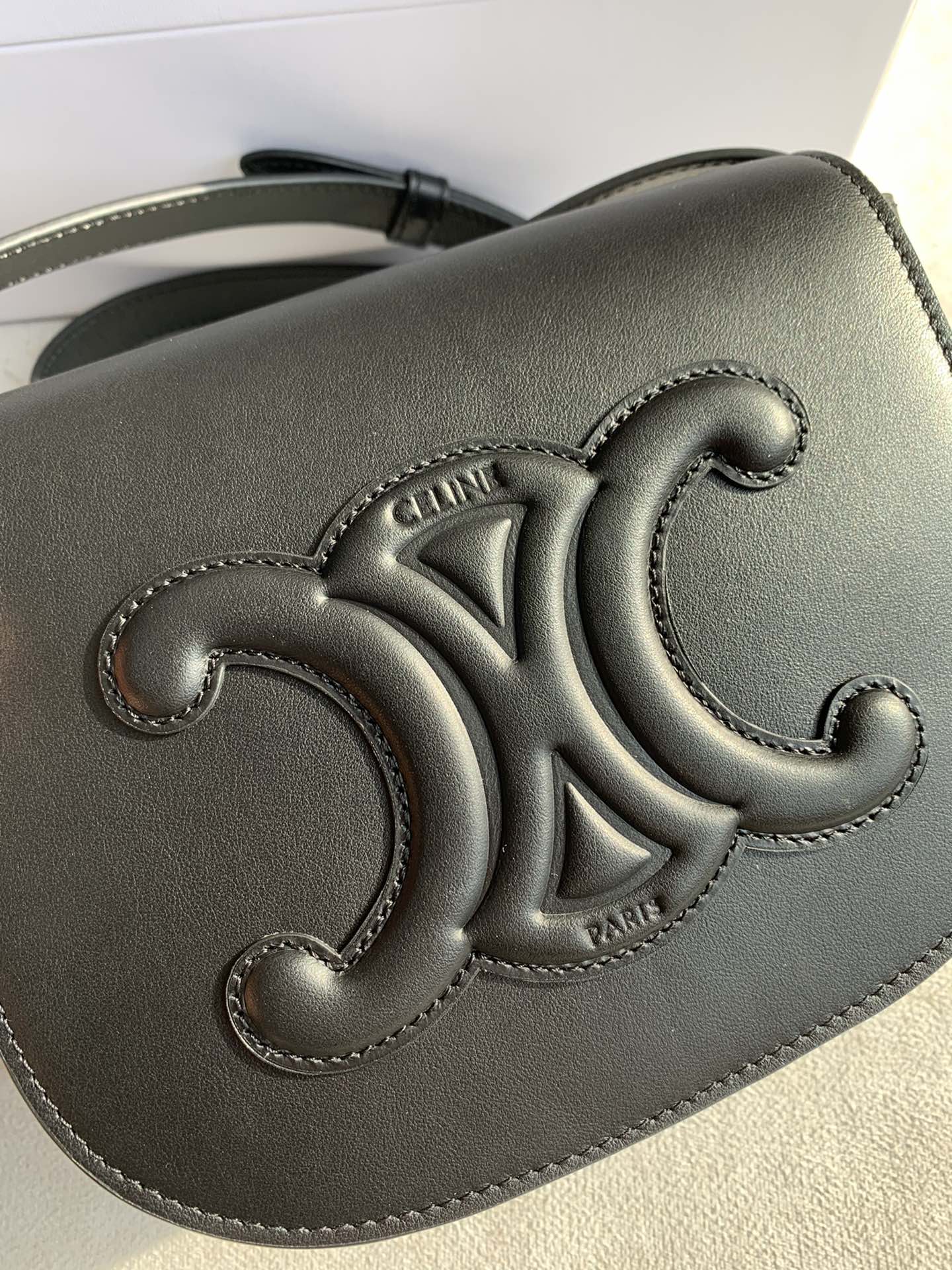 Black FC triomphe bag