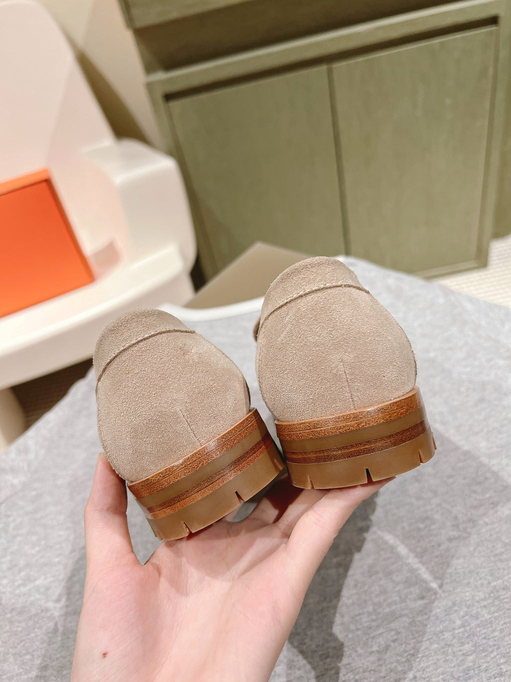 Beige Camel Faubourg Loafer