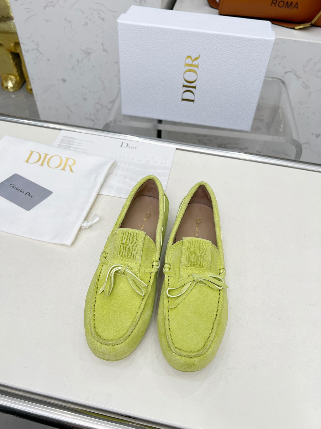 Peridot Green Miss D Street Loafer