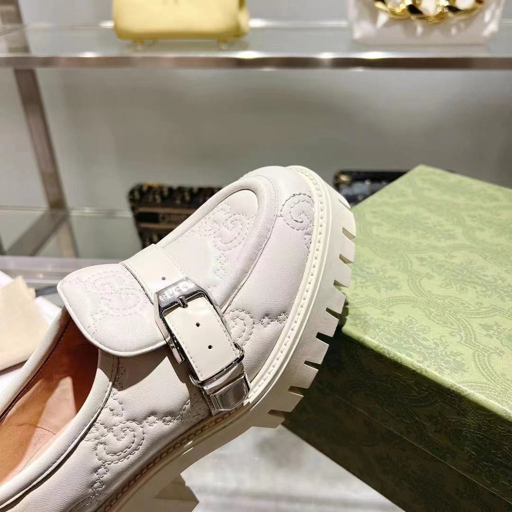 Off white G Matelassé loafer