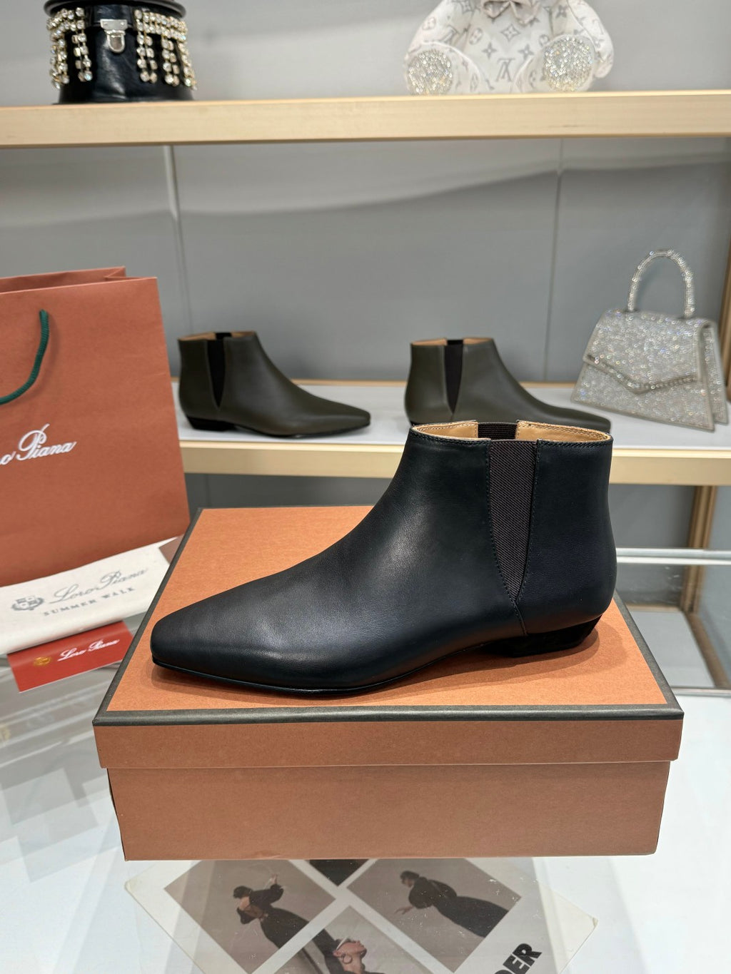 Black Sumire Ankle Boot