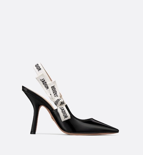 Black Patent JD pump