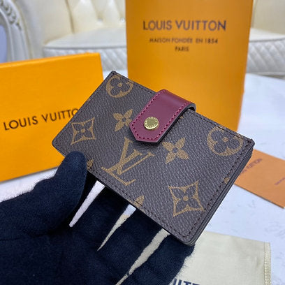 Fuchsia card holder