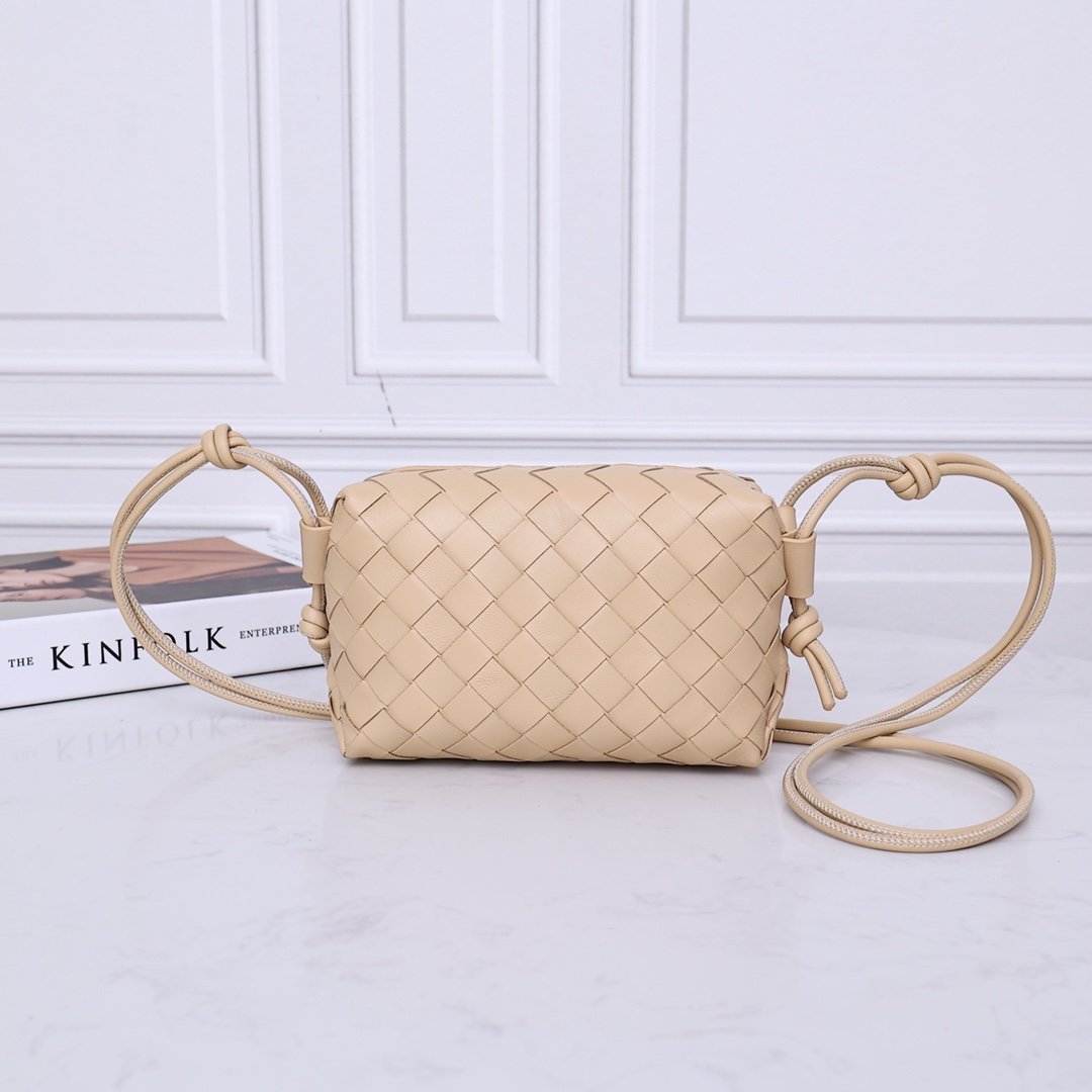 Almond LC cross-body mini bag