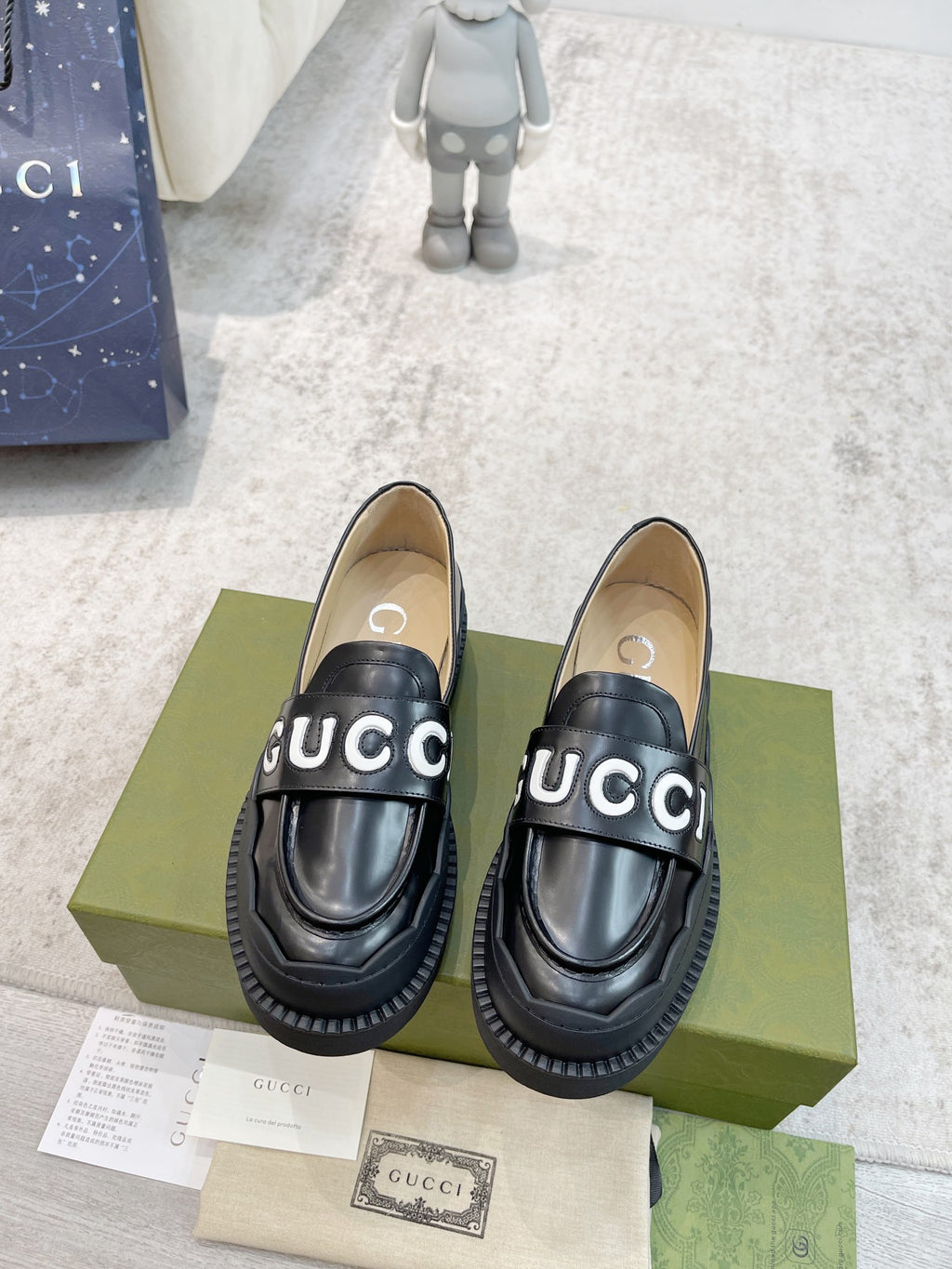 Black & White WG Loafer