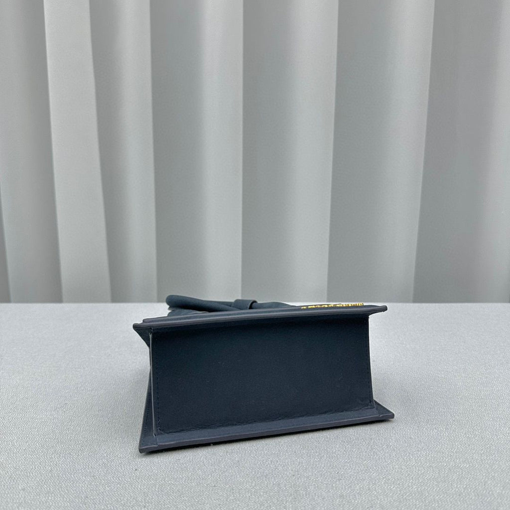 Dark Navy LC Noeud Coiled Handbag