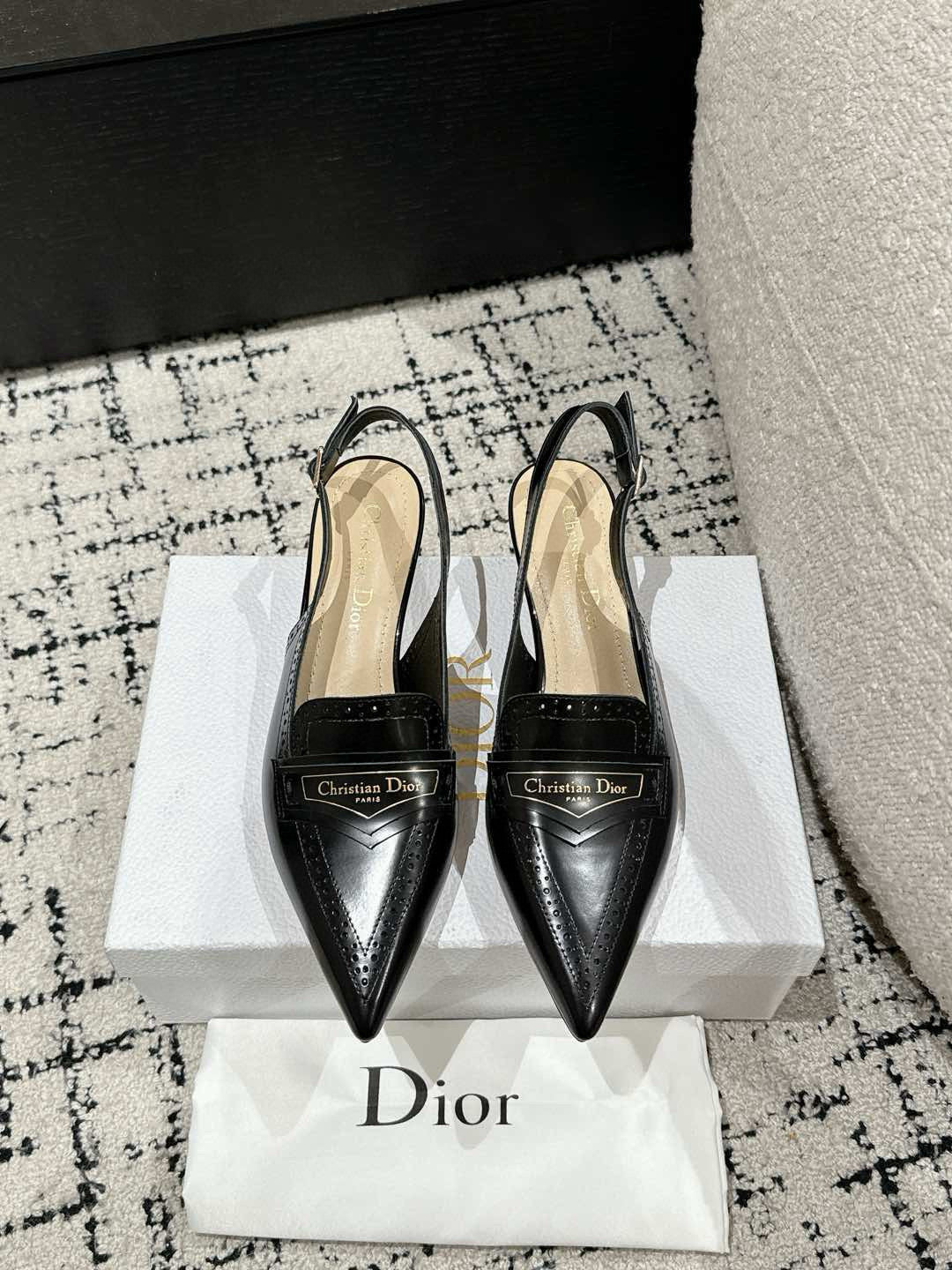 Black Boy Slingback Pump