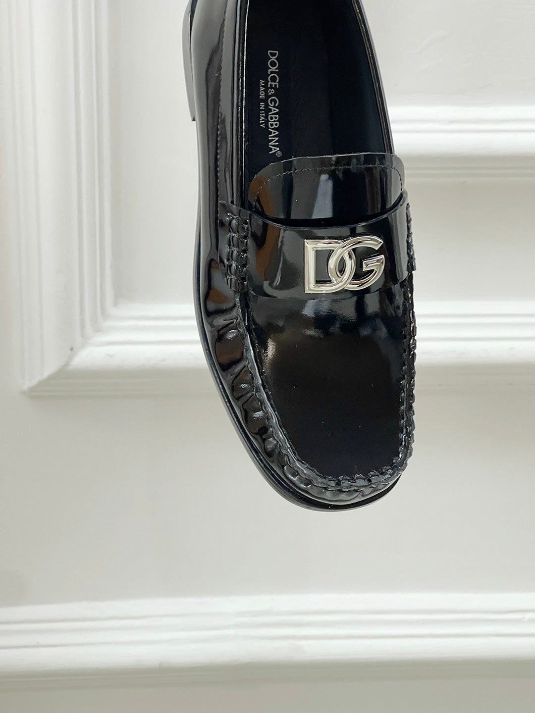 Black Polished Loafers
