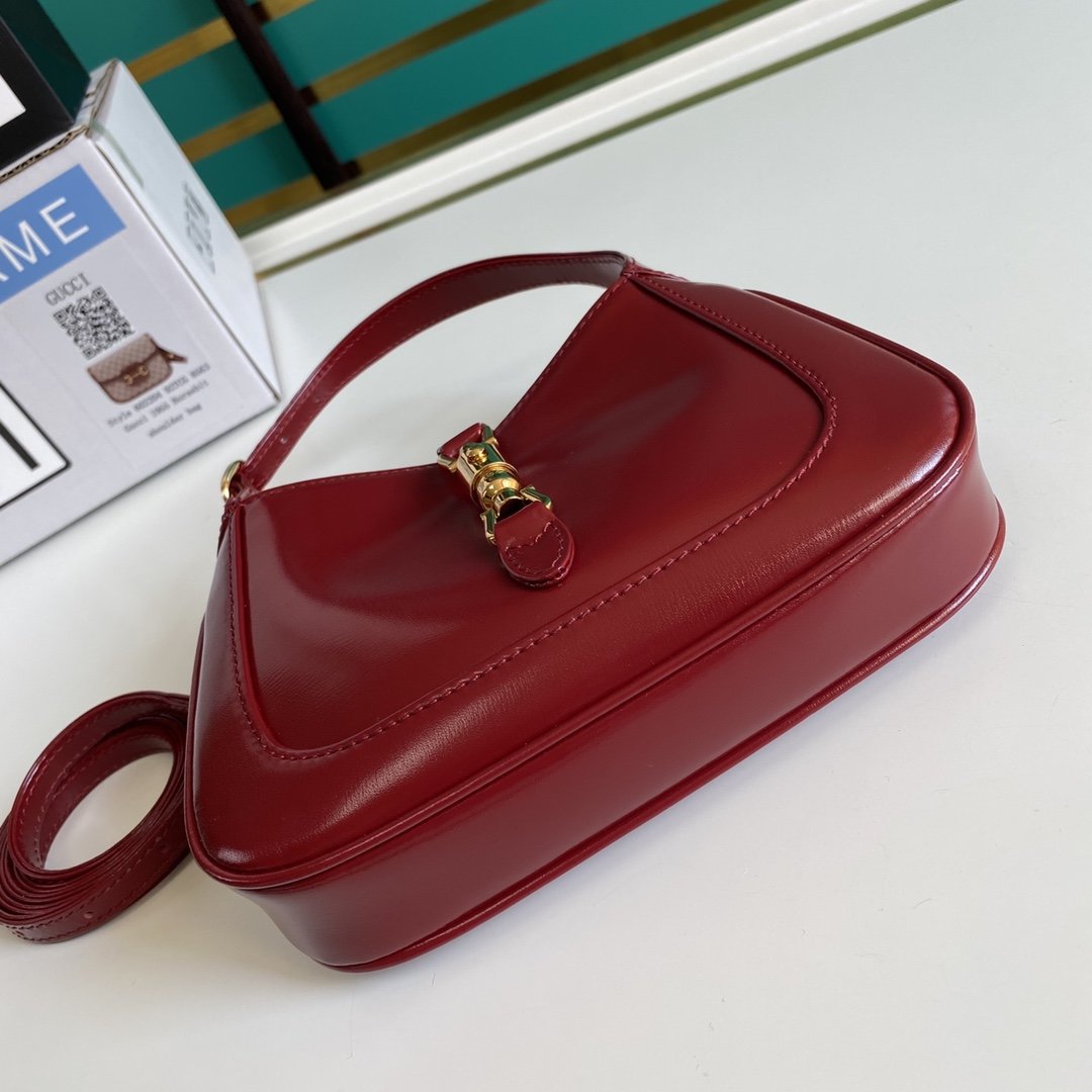 Red GJ 1961 mini shoulder bag