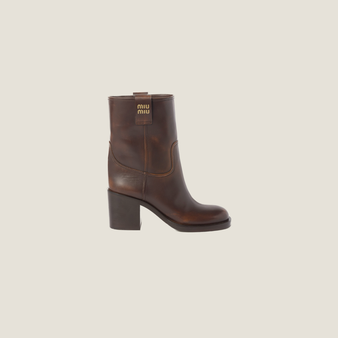 Sienna MM Leather Booties
