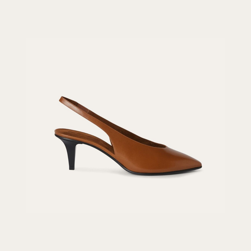 Saddle Brown Rebecca Pumps