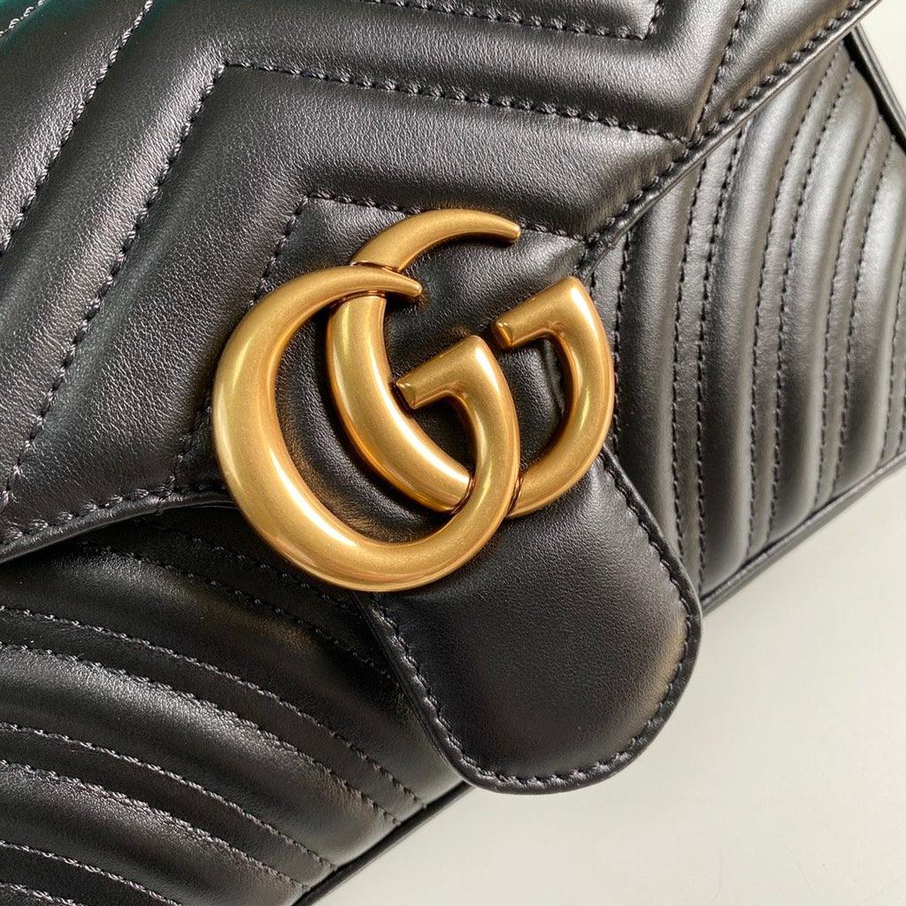 Black GM small shoulder bag