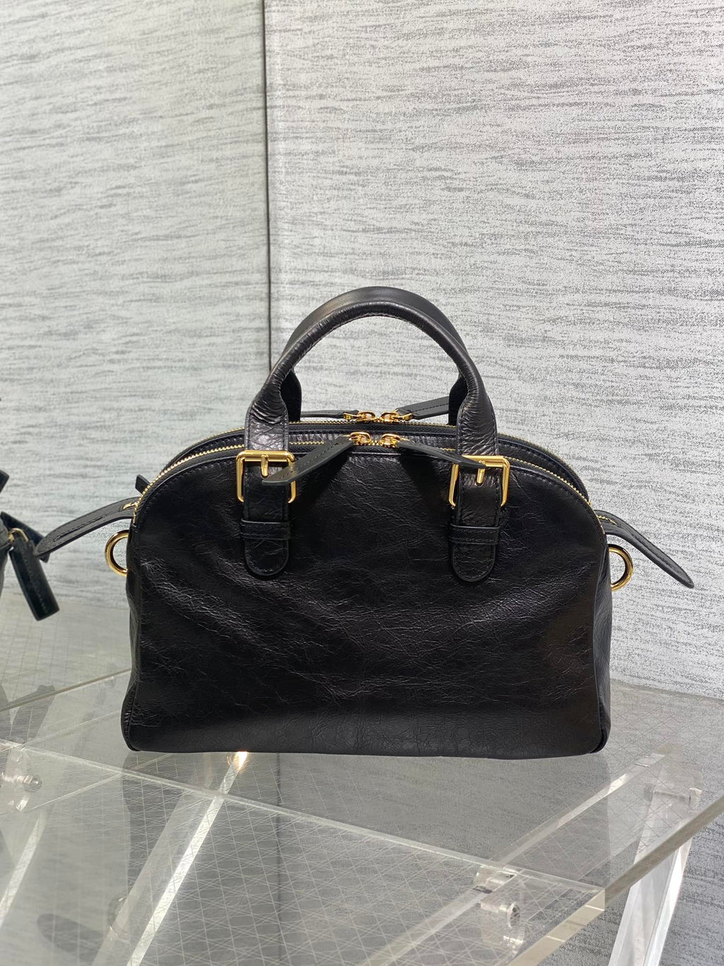 Black Small Grand Tour Bowling Bag