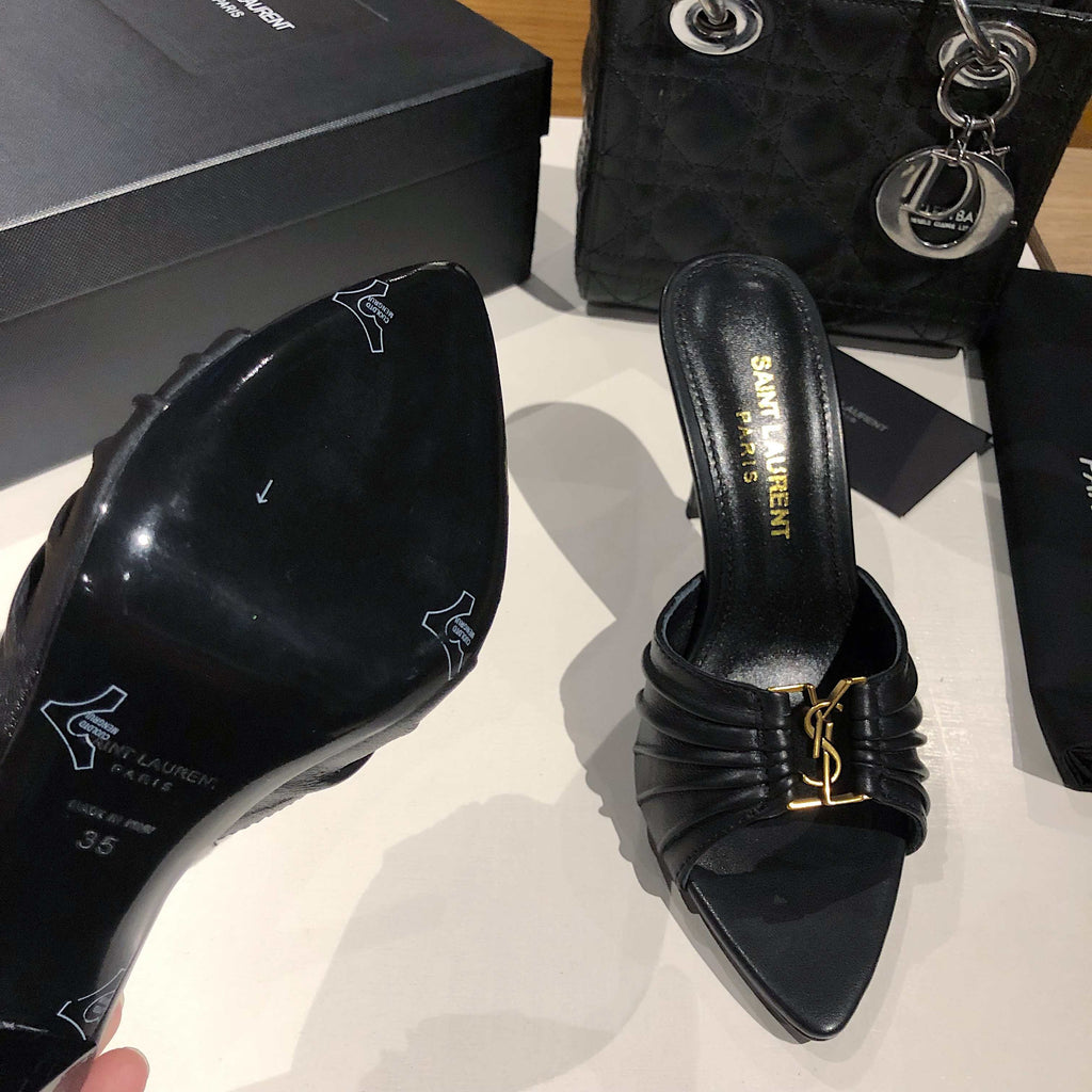 Black Babylone Mules