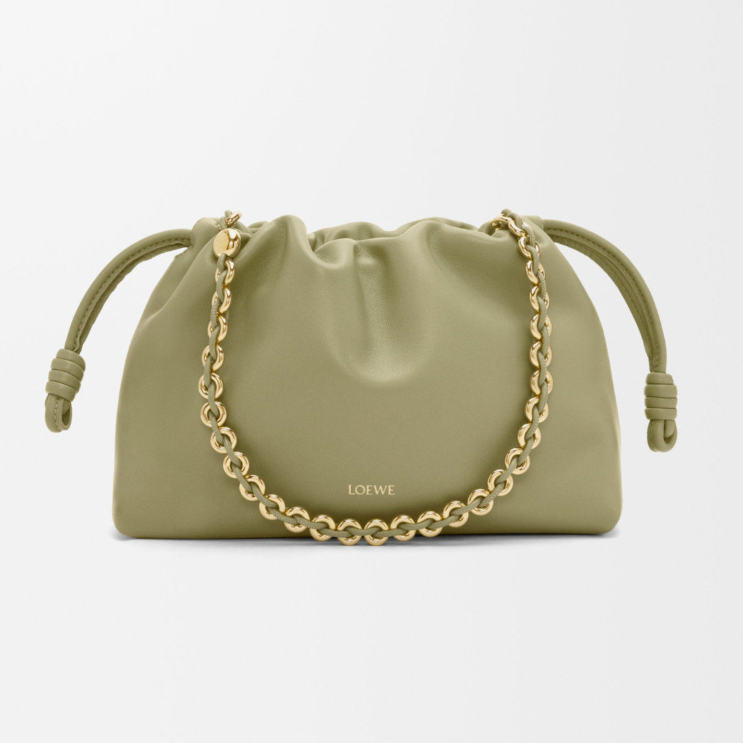 Eucalyptus Green Medium Flamenco Purse