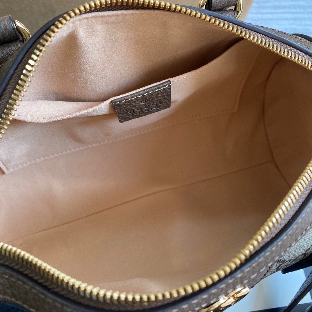 Beige GO Boston bag