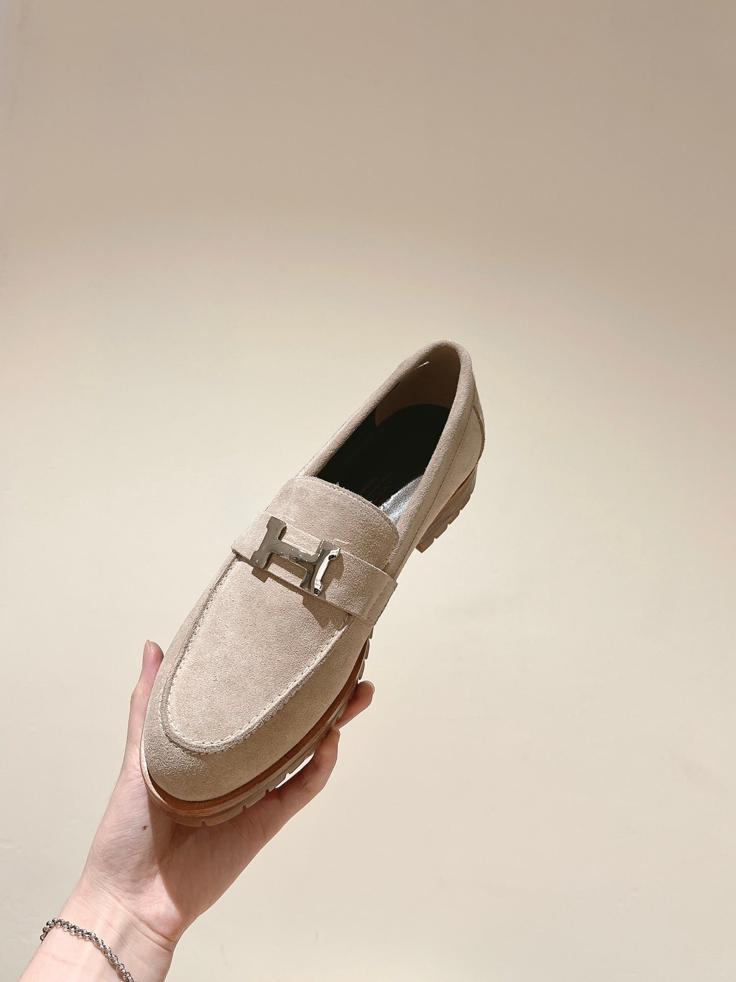 Beige Camel Faubourg Loafer