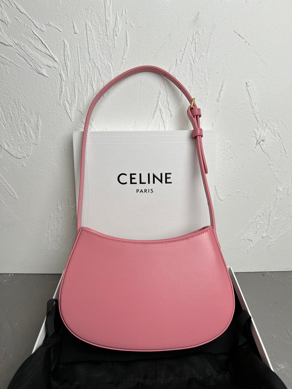 Rose Medium CT Bag In Shiny Leather
