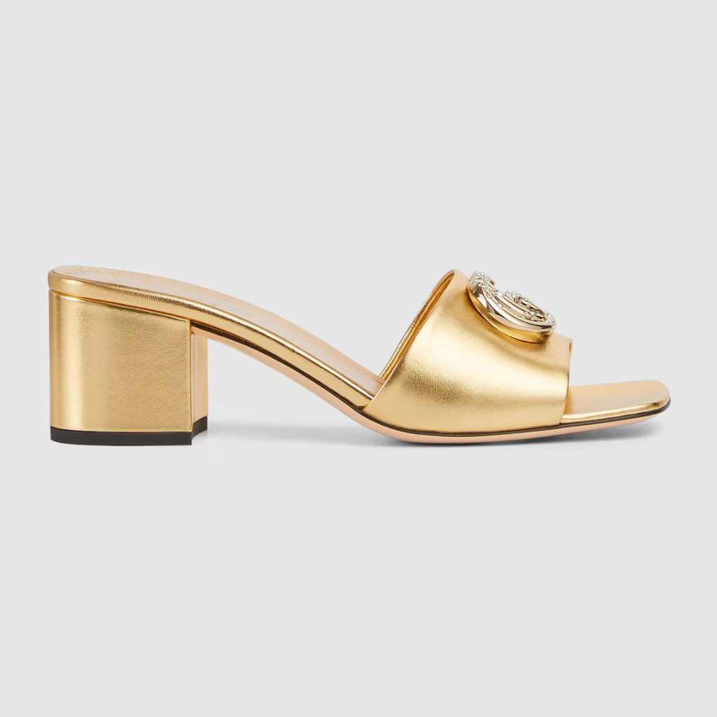 Gold Nojum Slide Sandal