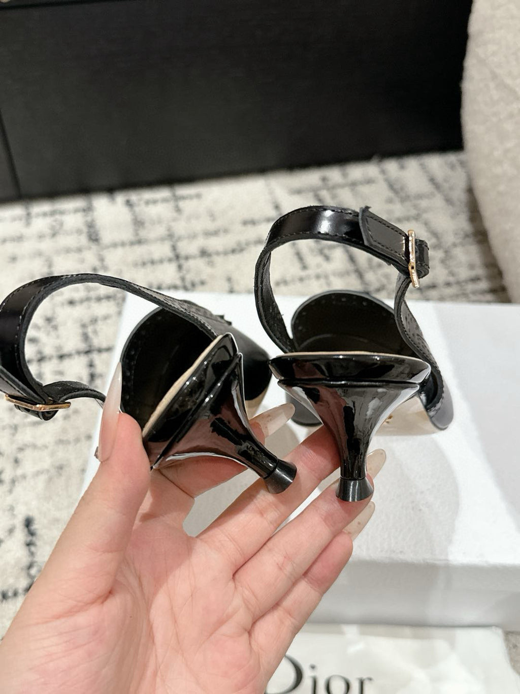 Black Boy Slingback Pump